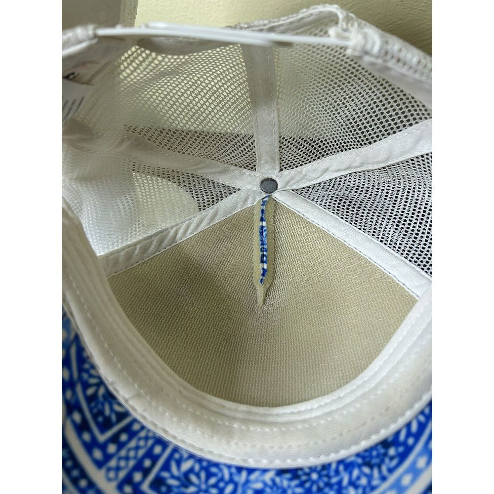 Blue Patterned Men's Cap - Picture 5 of 6